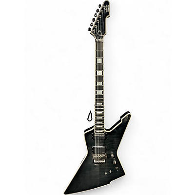 Used Schecter Guitar Research Jake Pitts E1FRS Trans Black Solid Body Electric Guitar