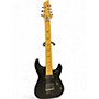 Used Schecter Guitar Research Jeff Loomis 7 NT Black Solid Body Electric Guitar Black