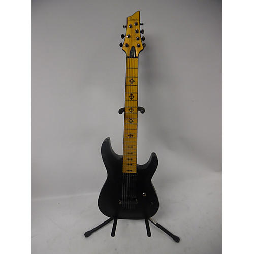 Schecter Guitar Research Used Schecter Guitar Research Jeff Loomis Signature Black Solid Body Electric Guitar Black