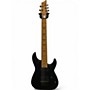 Used Schecter Guitar Research Jeff Loomis Signature Black Solid Body Electric Guitar Black