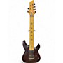 Used Schecter Guitar Research Jeff Loomis Signature Brown Solid Body Electric Guitar Brown