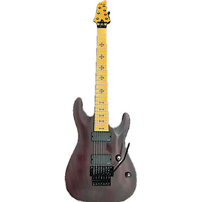 Schecter Guitar Research Used Schecter Guitar Research Jeff Loomis Signature Floyd Rose DEEP RED Solid Body Electric Guitar