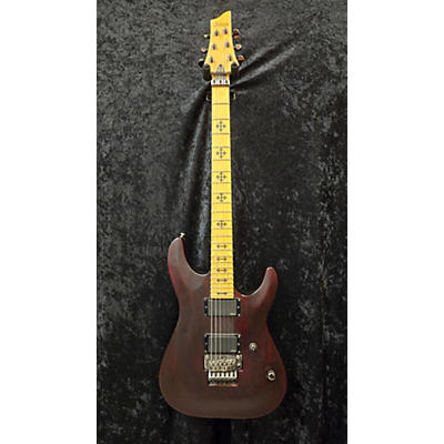 Schecter Guitar Research Used Schecter Guitar Research Jeff Loomis Signature Floyd Rose Metallic Red Solid Body Electric Guitar