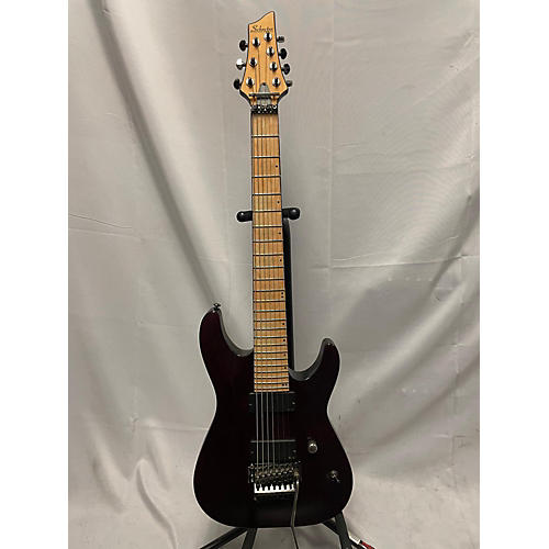 Schecter Guitar Research Used Schecter Guitar Research Jeff Loomis Signature Floyd Rose Red Solid Body Electric Guitar Red