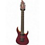 Used Schecter Guitar Research John Browne Tao-8 Satin Trans Purple Solid Body Electric Guitar Satin Trans Purple