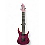 Used Schecter Guitar Research John Browne Tao-8 Trans Purple Solid Body Electric Guitar Trans Purple