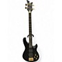 Used Schecter Guitar Research Johnny Christ Signature Black Electric Bass Guitar Black