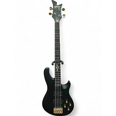 Used Schecter Guitar Research Johnny Christ Signature Satin Black Electric Bass Guitar