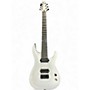 Used Schecter Guitar Research KIETH MERROW K-7 Trans White Solid Body Electric Guitar Trans White