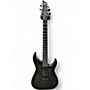 Used Schecter Guitar Research KM-6  Trans Black Solid Body Electric Guitar Trans Black