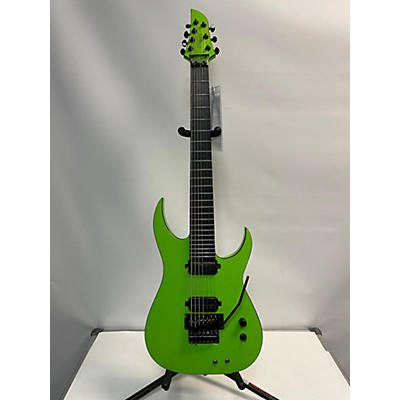 Schecter Guitar Research Used Schecter Guitar Research KM-7 FR S MK-III LAMBORGHINI GREEN Solid Body Electric Guitar