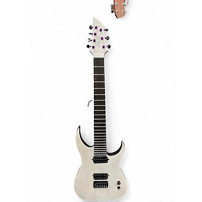 Used Schecter Guitar Research KM-7 MK-III Legacy Satin White Solid Body Electric Guitar