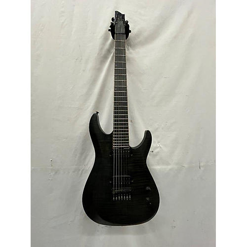 Schecter Guitar Research Used Schecter Guitar Research KM-7 MKII Black Solid Body Electric Guitar Black