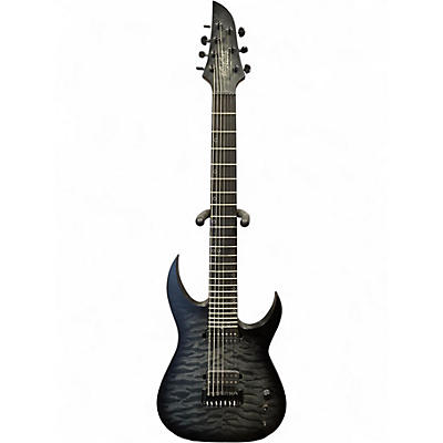 Used Schecter Guitar Research KM-7 MKIII KIETH MERROW TRANSPARENT BLACK BURST Solid Body Electric Guitar