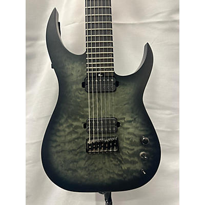 Schecter Guitar Research Used  Schecter Guitar Research KM-7 MkII Trans Black