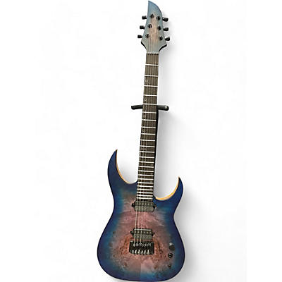 Schecter Guitar Research Used Schecter Guitar Research KM6 MKIII Blue Burst Solid Body Electric Guitar