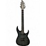 Used Schecter Guitar Research KM6 MKIII Trans Black Solid Body Electric Guitar Trans Black