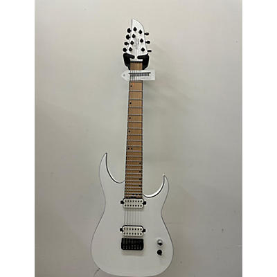 Schecter Guitar Research Used Schecter Guitar Research KM7 KEITH MARROW SIGNATURE MKIII White Solid Body Electric Guitar