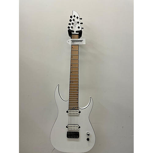 Schecter Guitar Research Used Schecter Guitar Research KM7 KEITH MARROW SIGNATURE MKIII White Solid Body Electric Guitar White