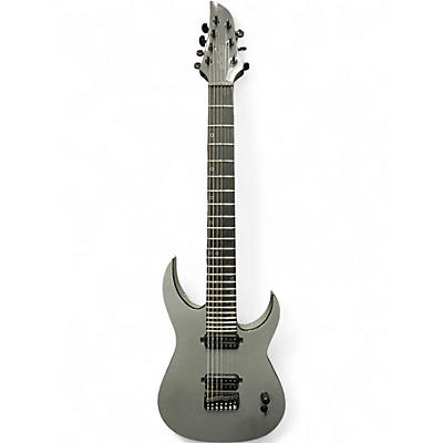 Used Schecter Guitar Research KM7 MK II Gray Solid Body Electric Guitar