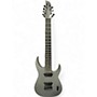 Used Schecter Guitar Research KM7 MK II Gray Solid Body Electric Guitar Gray