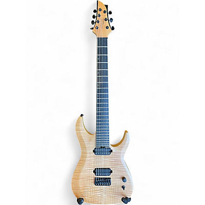 Used Schecter Guitar Research KM7 MKII Natural Solid Body Electric Guitar