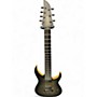Used Schecter Guitar Research KM7 MKIII Trans Black Solid Body Electric Guitar Trans Black