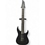Used Schecter Guitar Research KM7 MKiii Black Baritone Black Solid Body Electric Guitar Black