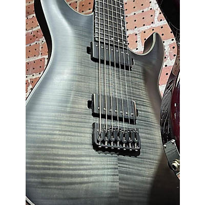 Schecter Guitar Research Used Schecter Guitar Research KM7 Trans Black Solid Body Electric Guitar