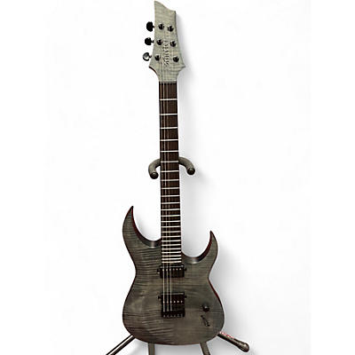 Schecter Guitar Research Used Schecter Guitar Research Keith Merrow Diamond Series Gray Solid Body Electric Guitar