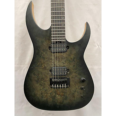 Schecter Guitar Research Used Schecter Guitar Research Keither Merrow KMIII KM6 Black Solid Body Electric Guitar