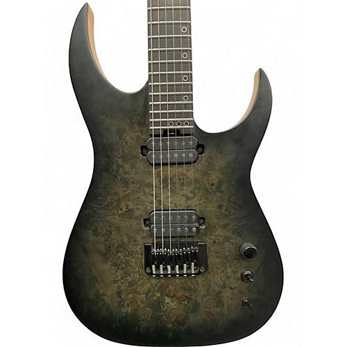 Schecter Guitar Research Used Schecter Guitar Research Keither Merrow KMIII KM6 Black Solid Body Electric Guitar Black