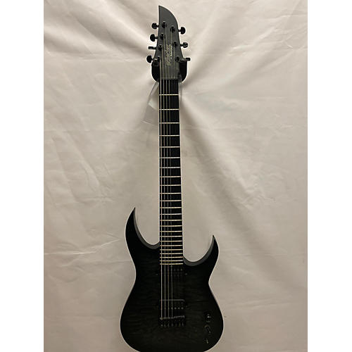 Schecter Guitar Research Used Schecter Guitar Research Km7 MkIII Trans Charcoal Solid Body Electric Guitar Trans Charcoal