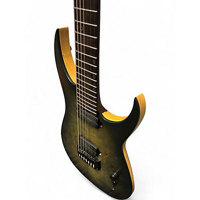 Used Schecter Guitar Research Km7 mkIII Trans Black Solid Body Electric Guitar