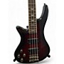 Used Schecter Guitar Research Used Schecter Guitar Research Left Handed Stiletto Extreme 4 String Black Cherry Electric Bass Guitar Black Cherry