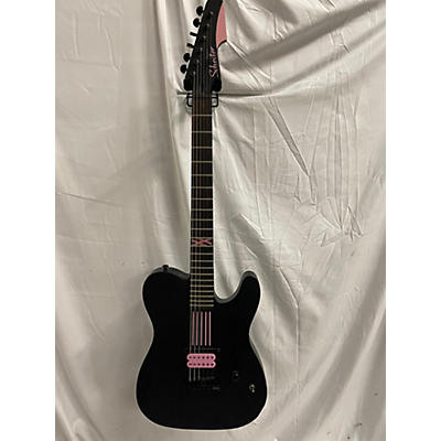 Schecter Guitar Research Used Schecter Guitar Research MACHINE GUN KELLY PT Black Solid Body Electric Guitar