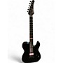 Used Schecter Guitar Research MACHINE GUN KELLY SIGNATURE BLACK WITH PINK LINES Solid Body Electric Guitar BLACK WITH PINK LINES