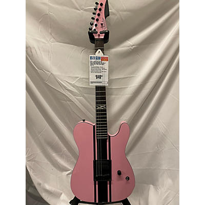 Schecter Guitar Research Used Schecter Guitar Research MACHINE GUN KELLY SIGNATURE Pink Solid Body Electric Guitar