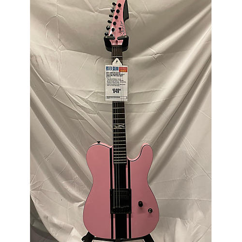 Schecter Guitar Research Used Schecter Guitar Research MACHINE GUN KELLY SIGNATURE Pink Solid Body Electric Guitar Pink