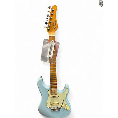 Used Schecter Guitar Research MV-6 Sonic Blue Solid Body Electric Guitar