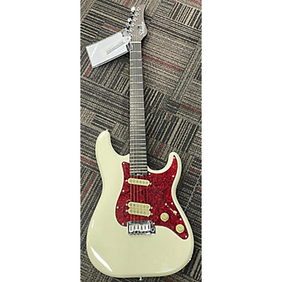 Schecter Guitar Research Used Schecter Guitar Research MV-6 White Solid Body Electric Guitar