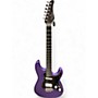 Used Schecter Guitar Research MV6 Metallic Purple Solid Body Electric Guitar Metallic Purple