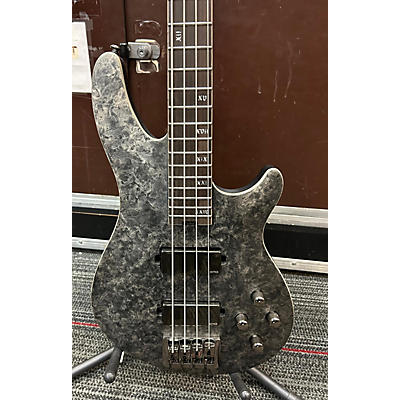 Schecter Guitar Research Used Schecter Guitar Research MVP C-4 Black Reign Electric Bass Guitar