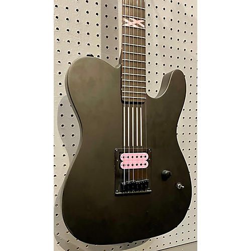 Schecter Guitar Research Used Schecter Guitar Research Machine Gun Kelly PT Flat Black Solid Body Electric Guitar Flat Black