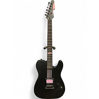 Used Schecter Guitar Research Machine Gun Kelly PT Satin Black Solid Body Electric Guitar
