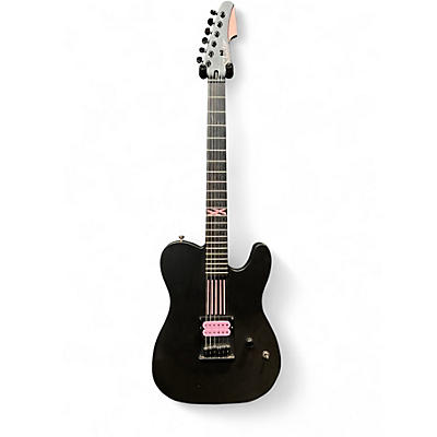 Used Schecter Guitar Research Machine Gun Kelly Signature PT Satin Black Solid Body Electric Guitar