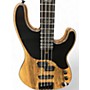 Used Schecter Guitar Research Model T 4 Exotic Black Limba Electric Bass Guitar Black Limba