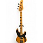 Used Schecter Guitar Research Model T Natural Electric Bass Guitar Natural