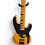 Used Schecter Guitar Research Model-T Session Natural Electric Bass Guitar Natural