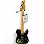 Used Schecter Guitar Research Monster T Black Solid Body Electric Guitar Black